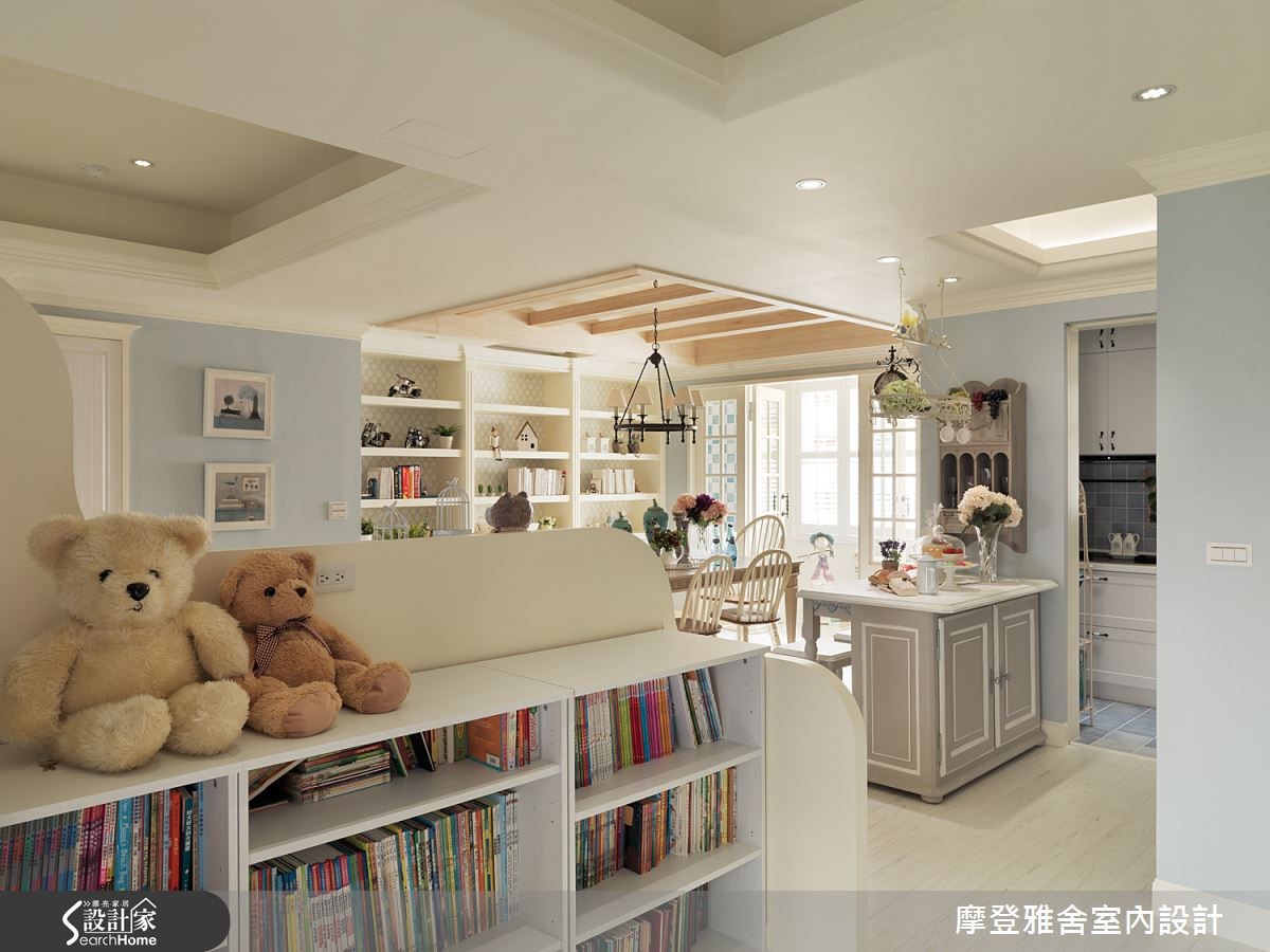 45坪老屋(16~30年)＿鄉村風餐廳案例圖片＿摩登雅舍室內設計＿摩登雅舍_46之10