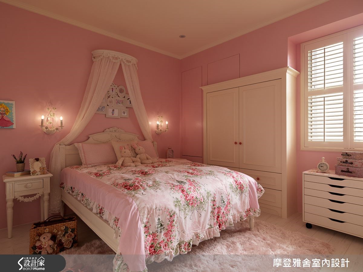 45坪老屋(16~30年)＿鄉村風臥室案例圖片＿摩登雅舍室內設計＿摩登雅舍_46之14