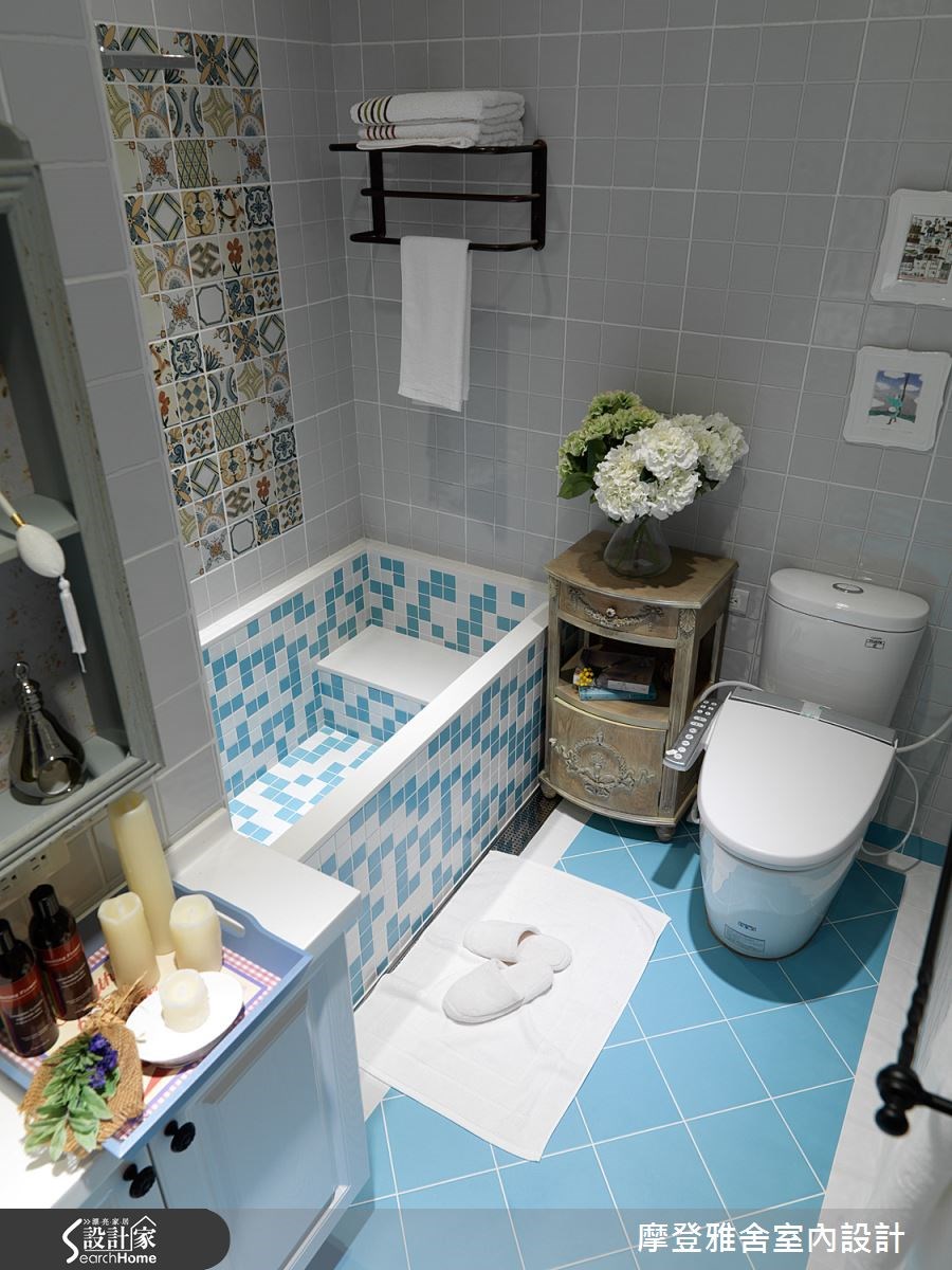 45坪老屋(16~30年)＿鄉村風浴室案例圖片＿摩登雅舍室內設計＿摩登雅舍_46之16