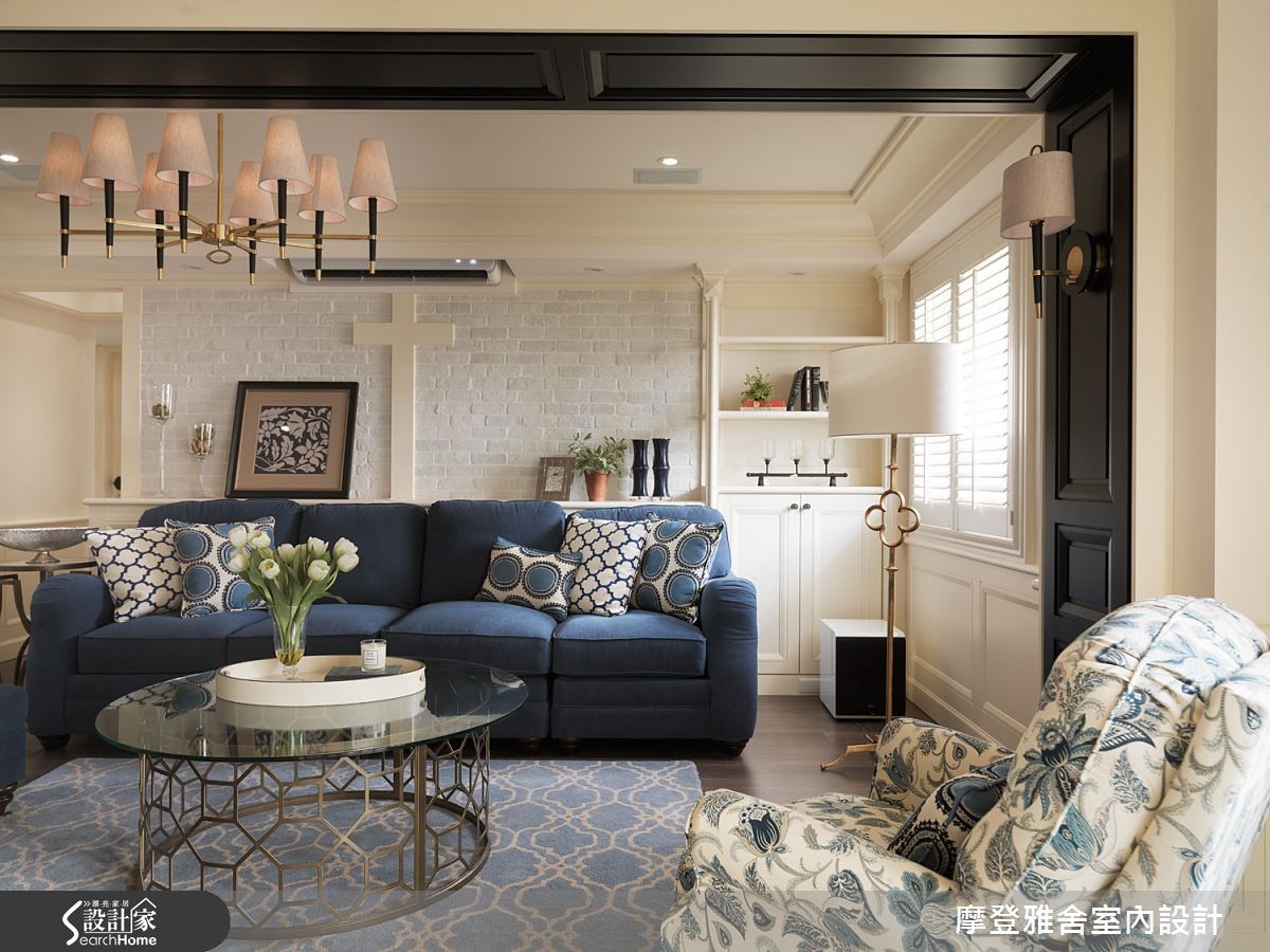 50坪老屋(16~30年)＿美式風客廳案例圖片＿摩登雅舍室內設計＿摩登雅舍_47之3