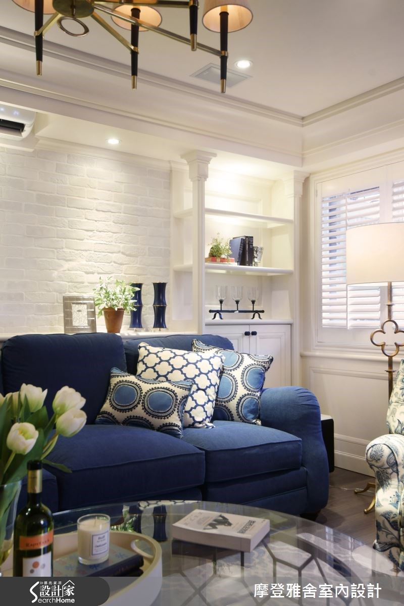 50坪老屋(16~30年)＿美式風客廳案例圖片＿摩登雅舍室內設計＿摩登雅舍_47之4
