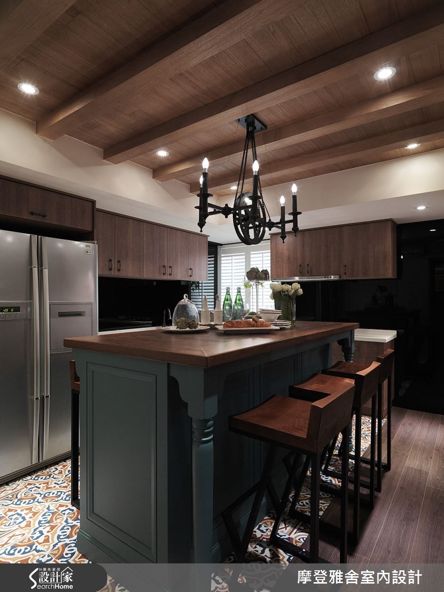 50坪老屋(16~30年)＿美式風餐廳案例圖片＿摩登雅舍室內設計＿摩登雅舍_47之10