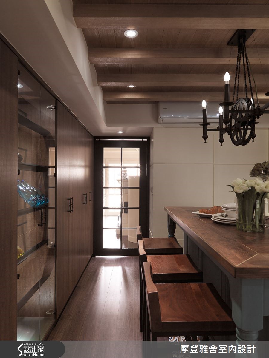 50坪老屋(16~30年)＿美式風餐廳案例圖片＿摩登雅舍室內設計＿摩登雅舍_47之11