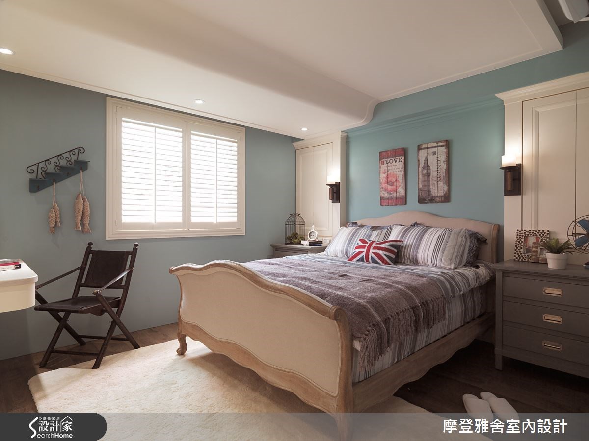 50坪老屋(16~30年)＿美式風臥室案例圖片＿摩登雅舍室內設計＿摩登雅舍_47之19