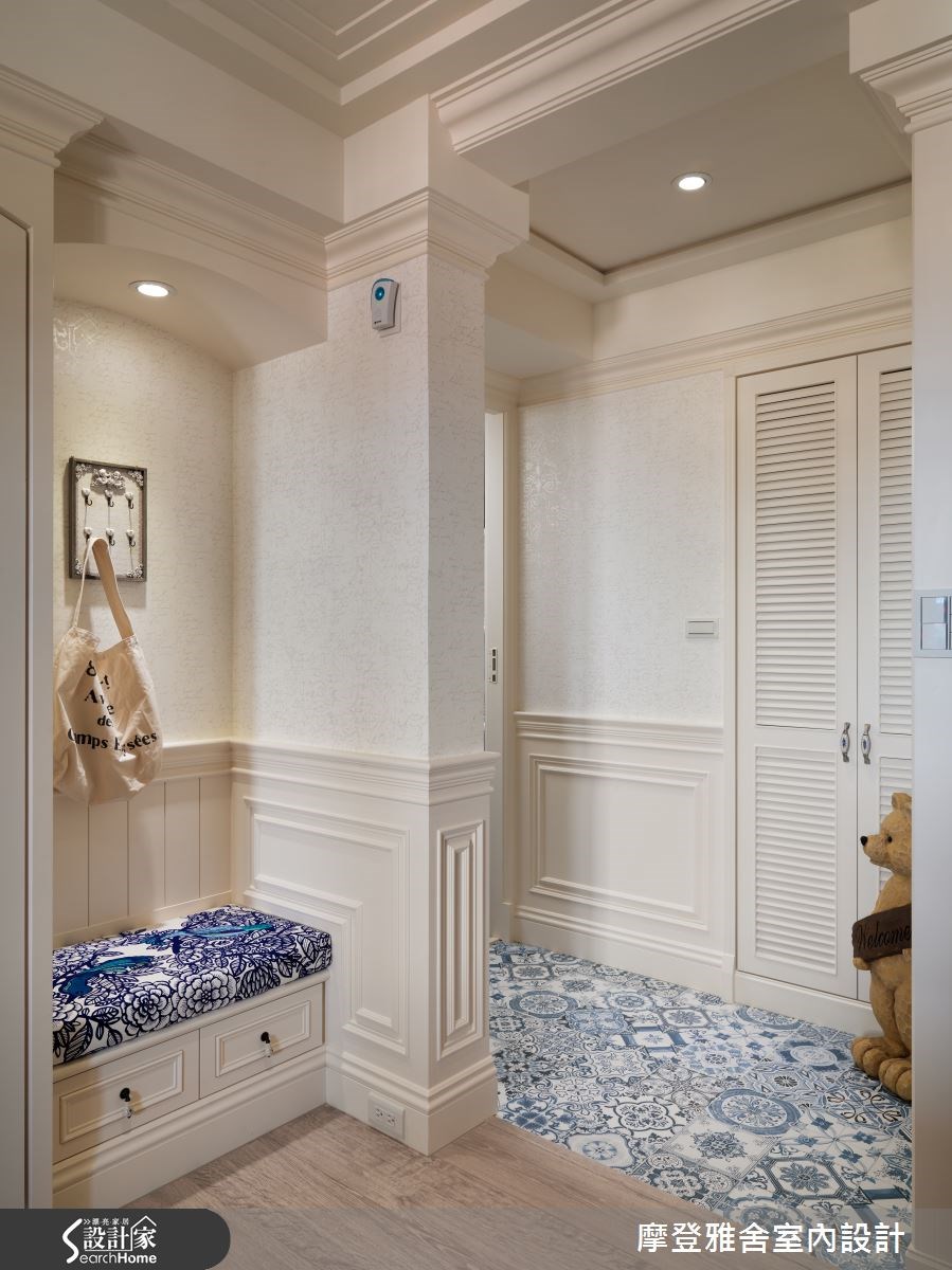 27坪老屋(16~30年)＿鄉村風玄關案例圖片＿摩登雅舍室內設計＿摩登雅舍_48之2