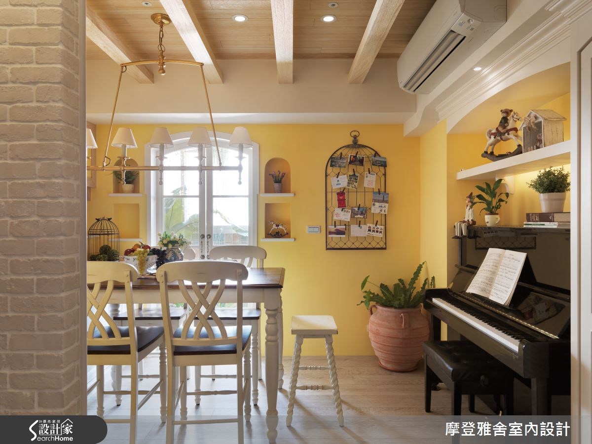 27坪老屋(16~30年)＿鄉村風餐廳案例圖片＿摩登雅舍室內設計＿摩登雅舍_48之3