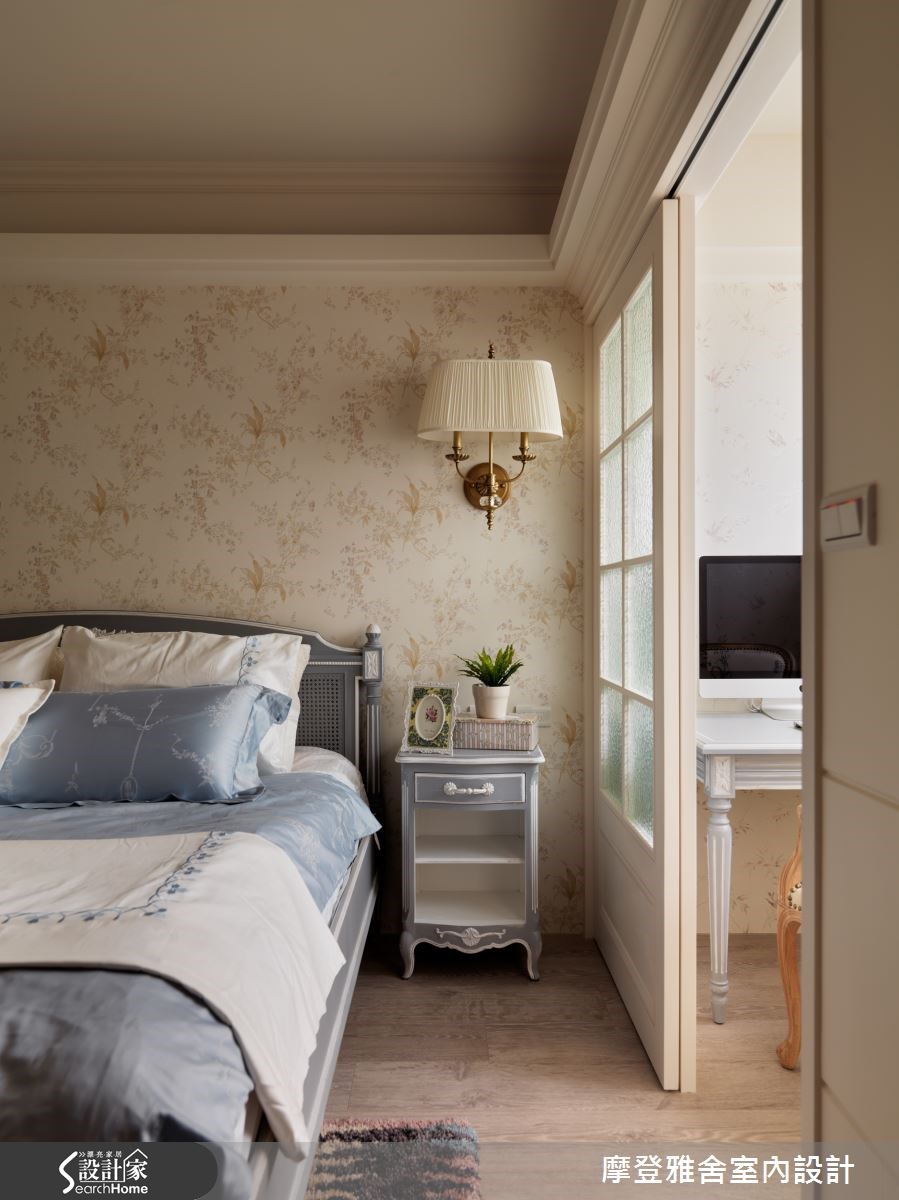 27坪老屋(16~30年)＿鄉村風臥室案例圖片＿摩登雅舍室內設計＿摩登雅舍_48之23