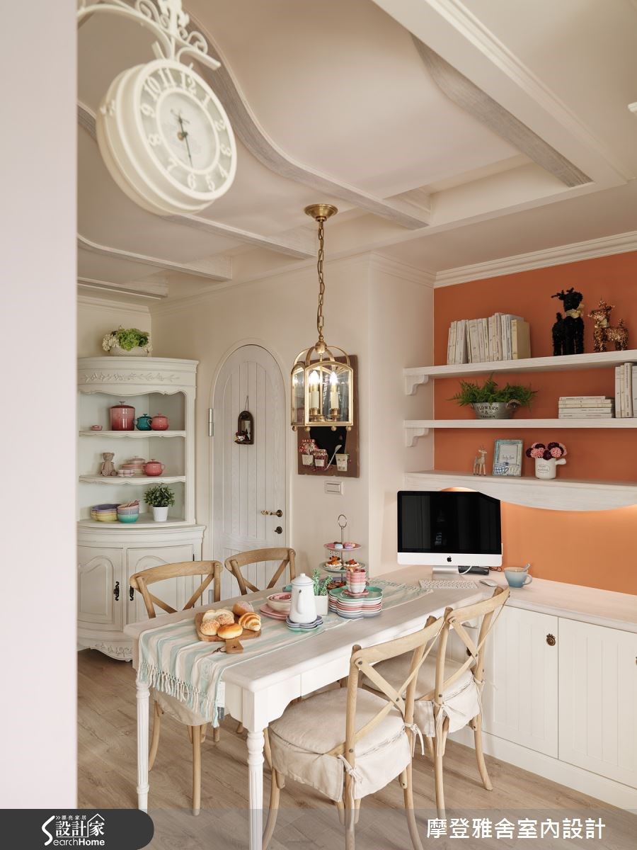 24坪新成屋(5年以下)＿鄉村風餐廳案例圖片＿摩登雅舍室內設計＿摩登雅舍_49之15