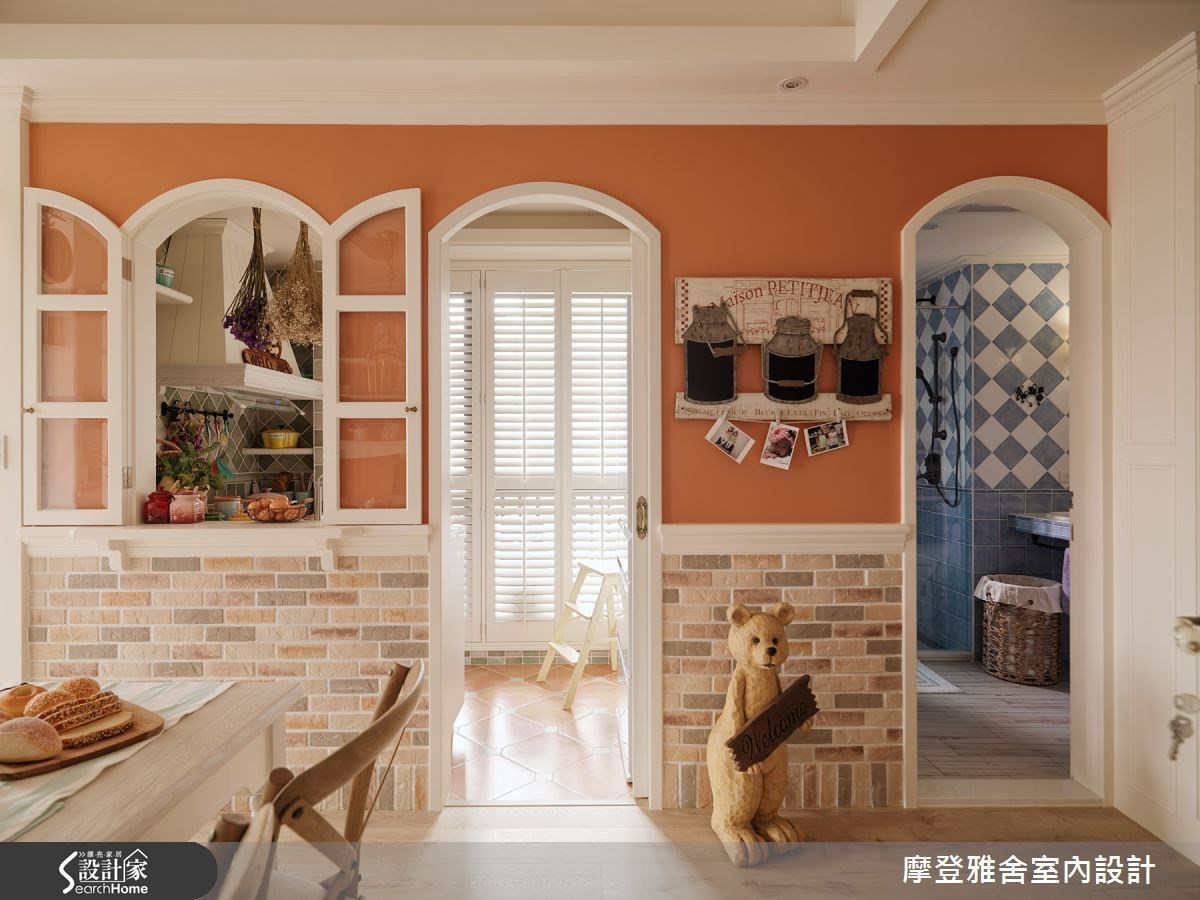 24坪新成屋(5年以下)＿鄉村風餐廳案例圖片＿摩登雅舍室內設計＿摩登雅舍_49之18