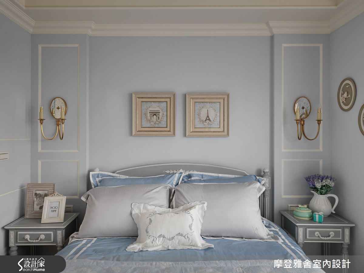 24坪新成屋(5年以下)＿鄉村風臥室案例圖片＿摩登雅舍室內設計＿摩登雅舍_49之24