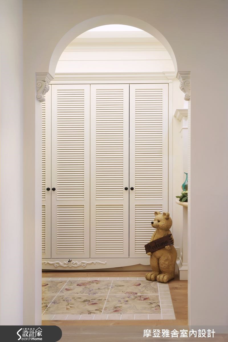 42坪新成屋(5年以下)＿鄉村風玄關案例圖片＿摩登雅舍室內設計＿摩登雅舍_50之1