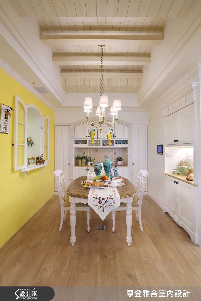 42坪新成屋(5年以下)＿鄉村風餐廳案例圖片＿摩登雅舍室內設計＿摩登雅舍_50之13