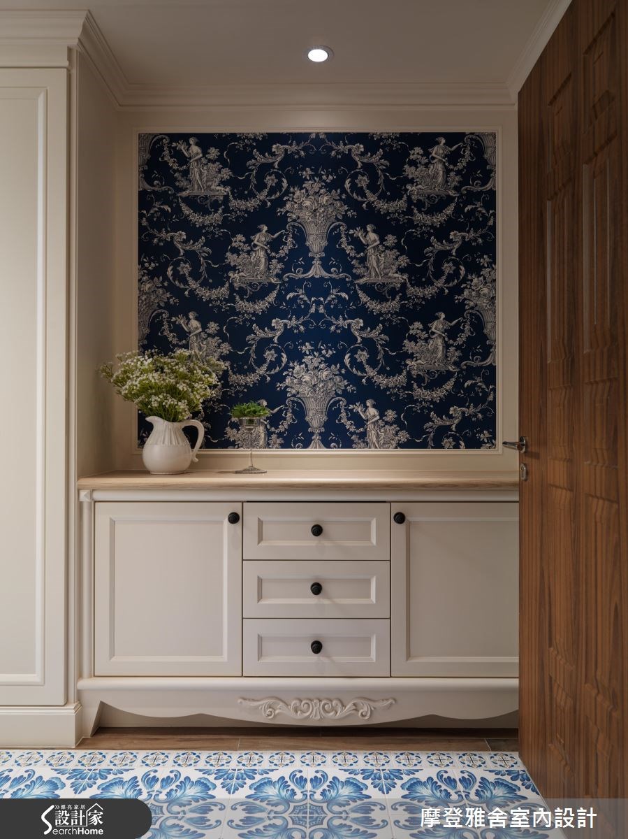 60坪老屋(16~30年)＿鄉村風玄關案例圖片＿摩登雅舍室內設計＿摩登雅舍_52之1