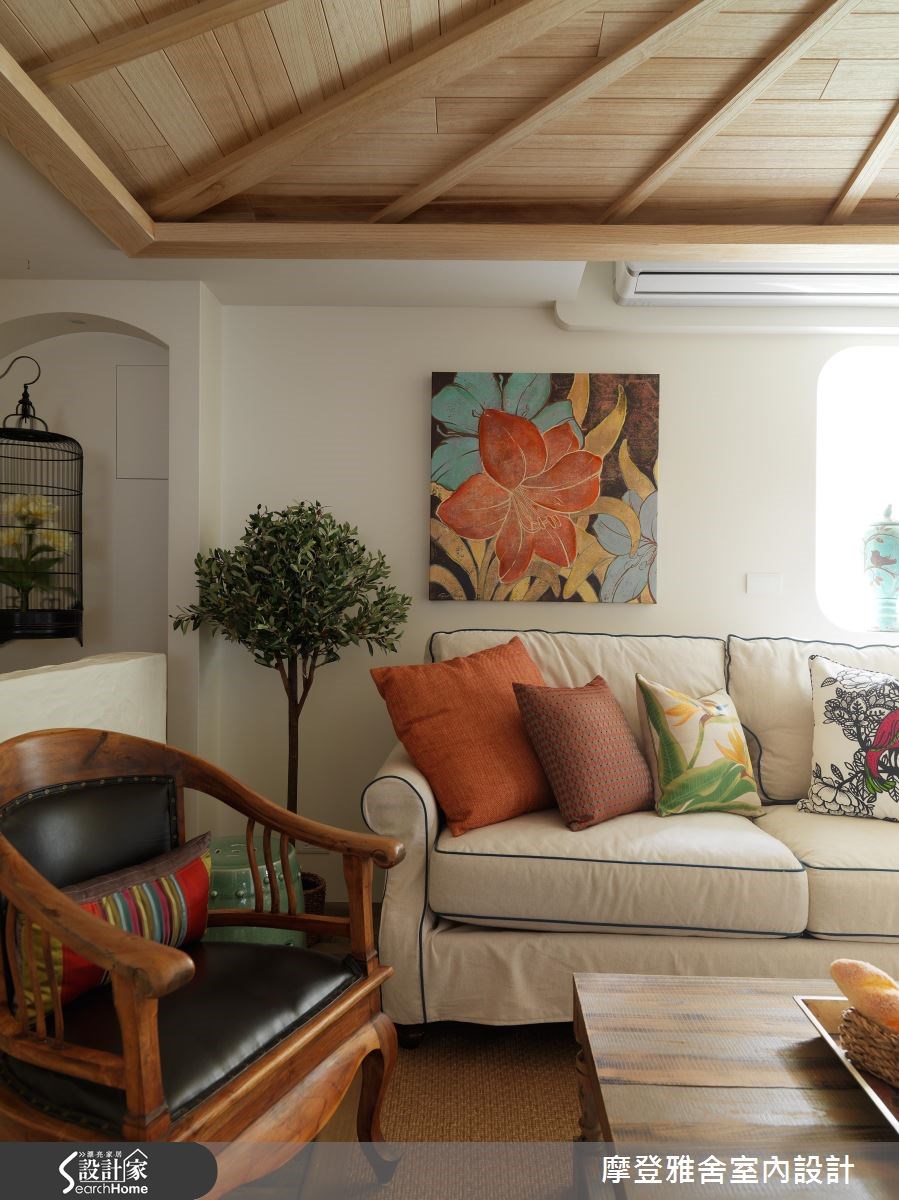 60坪老屋(16~30年)＿南洋風客廳案例圖片＿摩登雅舍室內設計＿摩登雅舍_53之29
