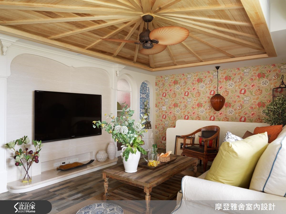 60坪老屋(16~30年)＿南洋風客廳案例圖片＿摩登雅舍室內設計＿摩登雅舍_53之30
