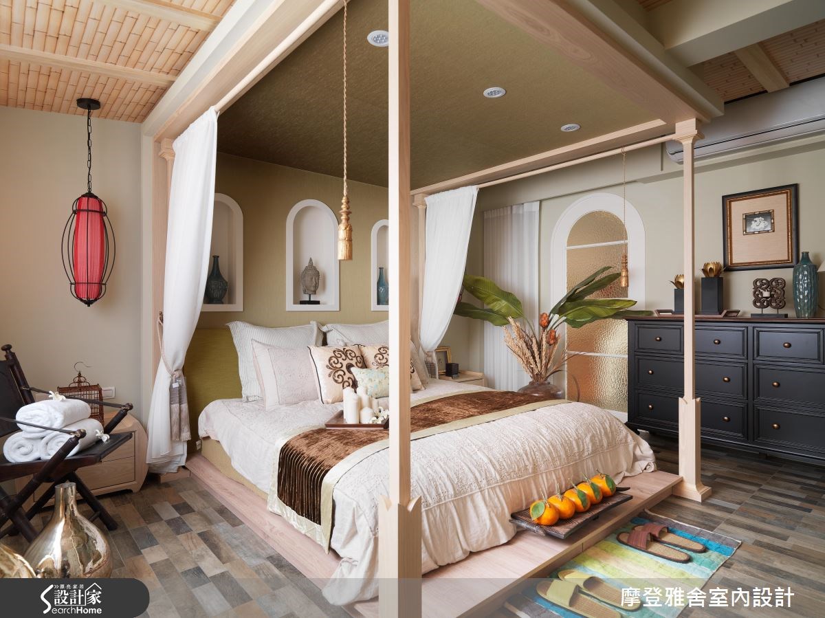 60坪老屋(16~30年)＿南洋風臥室案例圖片＿摩登雅舍室內設計＿摩登雅舍_53之40