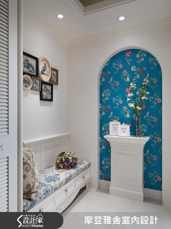 30坪新成屋(5年以下)＿鄉村風玄關案例圖片＿摩登雅舍室內設計＿摩登雅舍_54之3