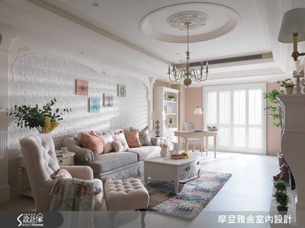 30坪新成屋(5年以下)＿鄉村風客廳案例圖片＿摩登雅舍室內設計＿摩登雅舍_54之10