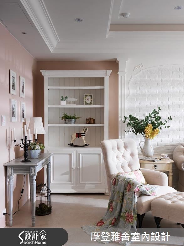 30坪新成屋(5年以下)＿鄉村風客廳案例圖片＿摩登雅舍室內設計＿摩登雅舍_54之11
