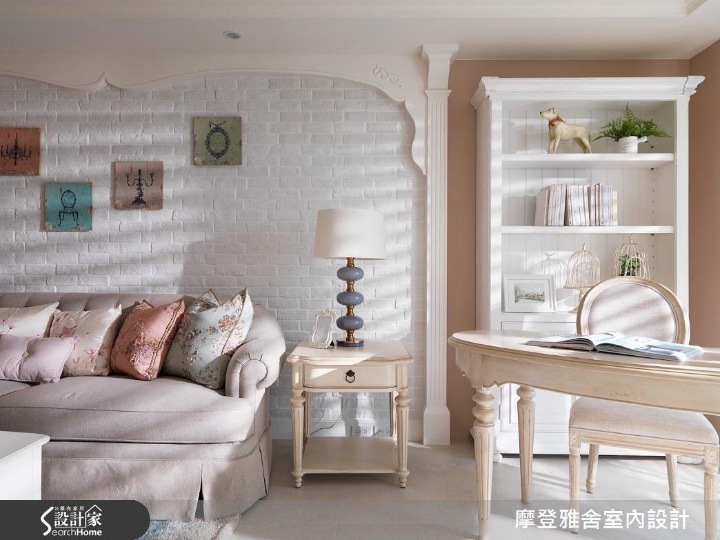 30坪新成屋(5年以下)＿鄉村風客廳案例圖片＿摩登雅舍室內設計＿摩登雅舍_54之17