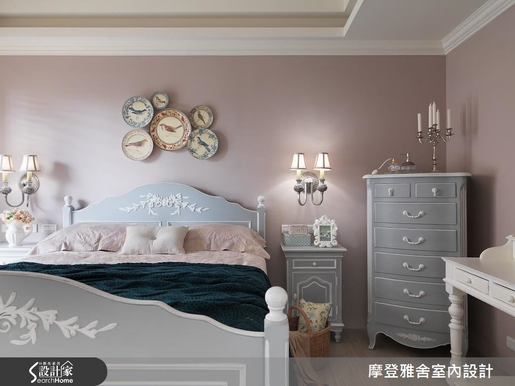 30坪新成屋(5年以下)＿鄉村風臥室案例圖片＿摩登雅舍室內設計＿摩登雅舍_54之21