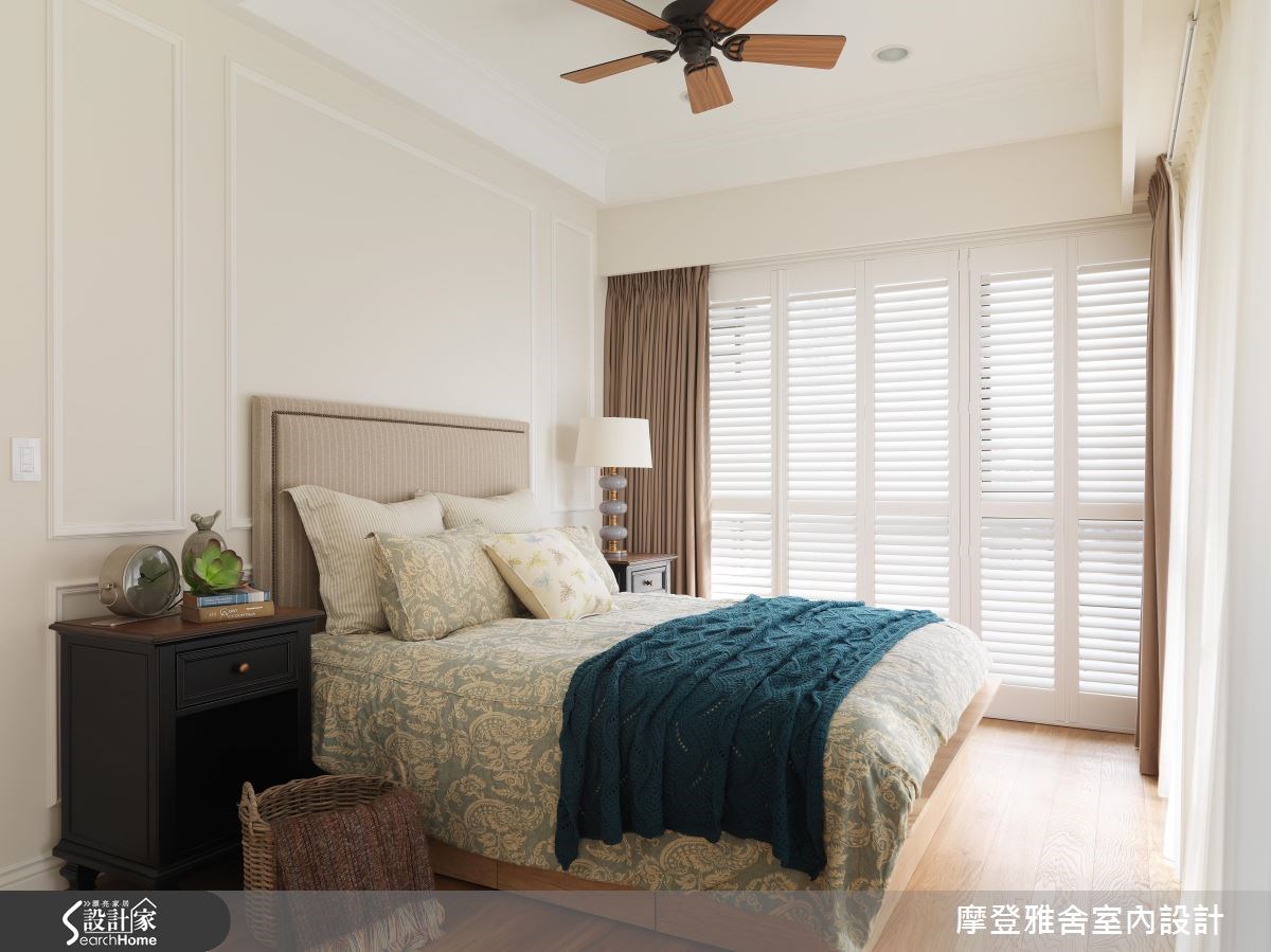 35坪新成屋(5年以下)＿美式風臥室案例圖片＿摩登雅舍室內設計＿摩登雅舍_55之19