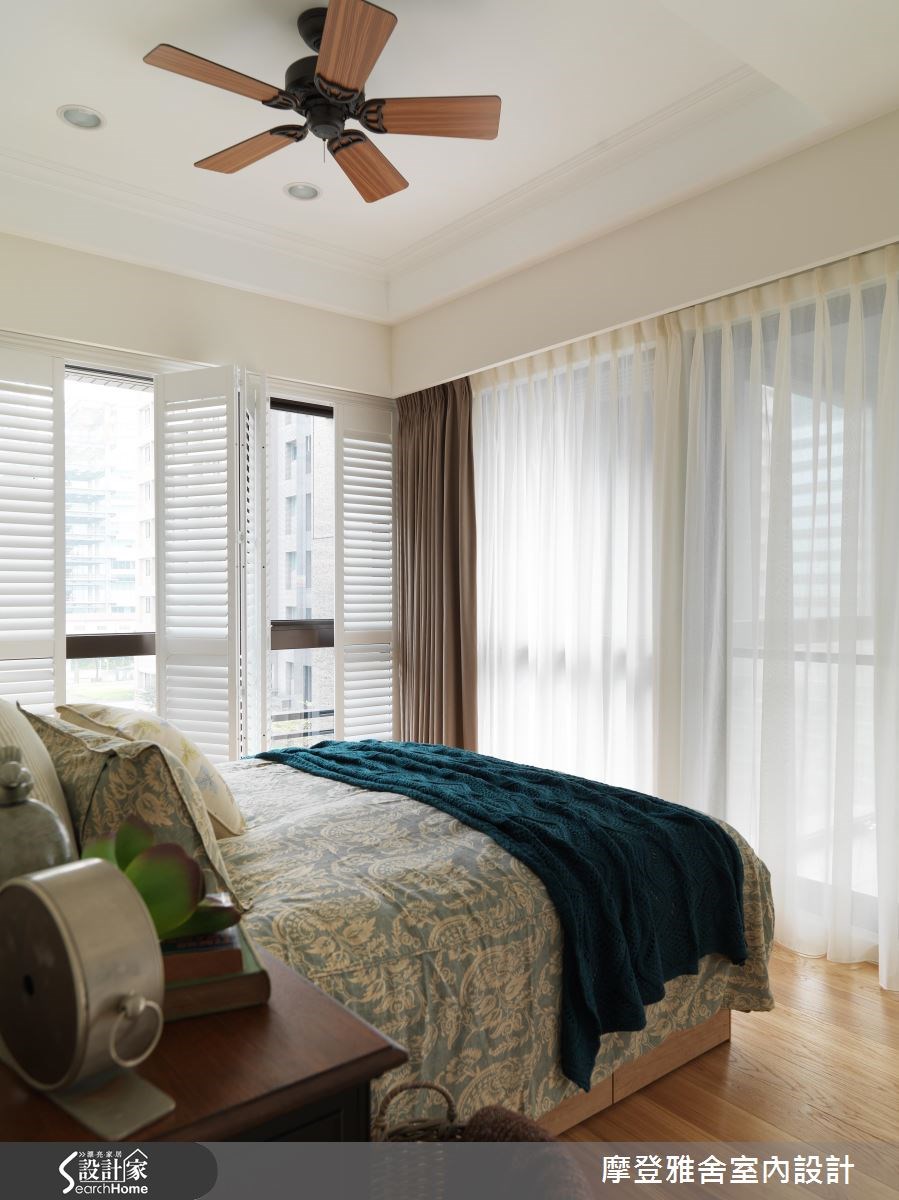 35坪新成屋(5年以下)＿美式風臥室案例圖片＿摩登雅舍室內設計＿摩登雅舍_55之20