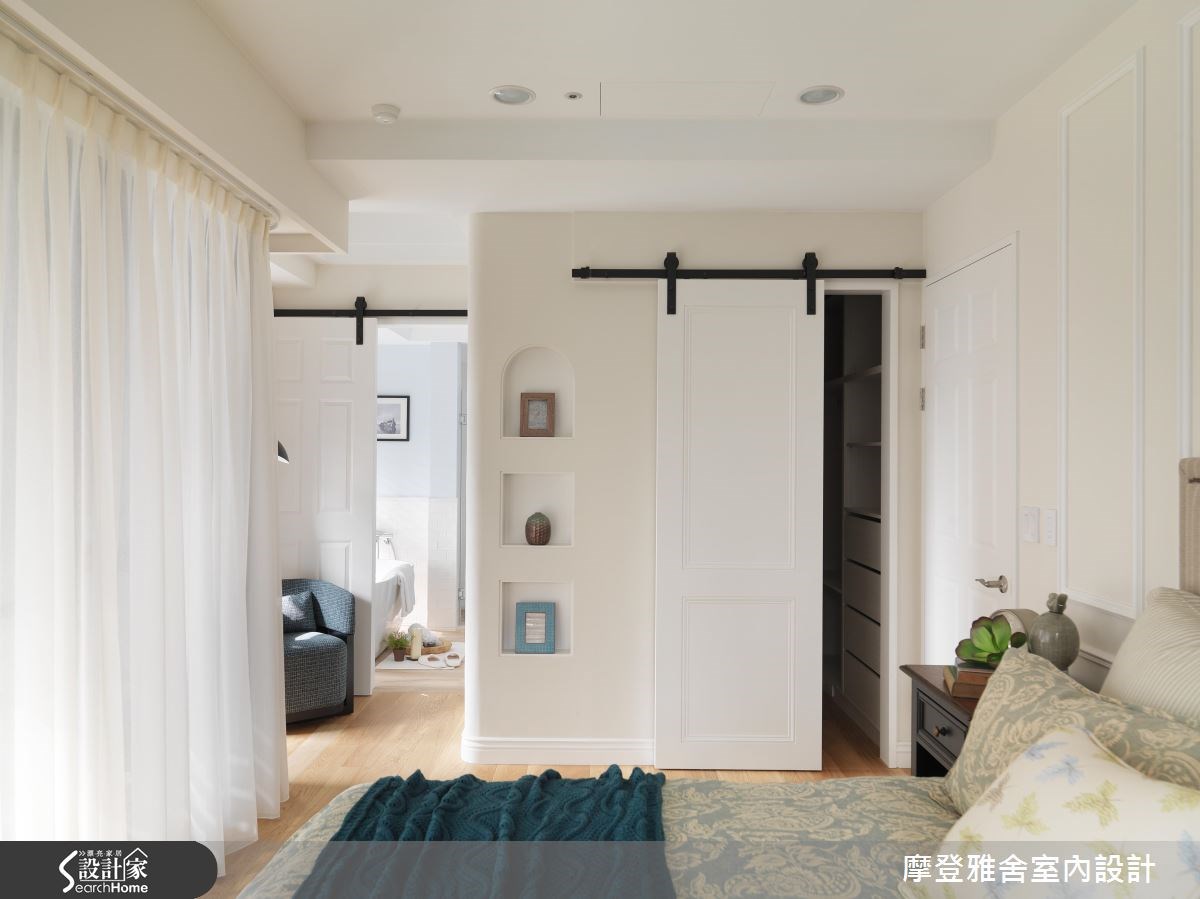 35坪新成屋(5年以下)＿美式風臥室案例圖片＿摩登雅舍室內設計＿摩登雅舍_55之23