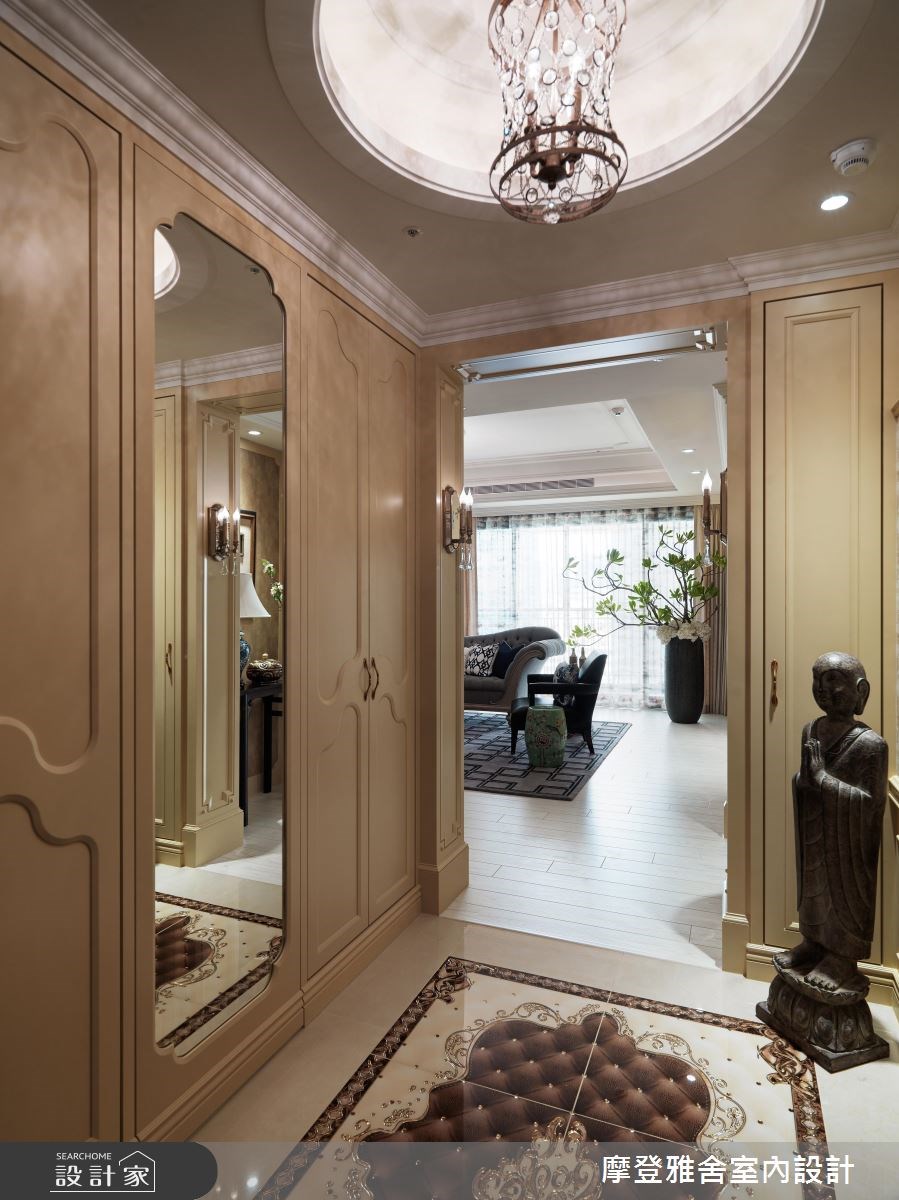 80坪新成屋(5年以下)＿混搭風玄關案例圖片＿摩登雅舍室內設計＿摩登雅舍_56之2