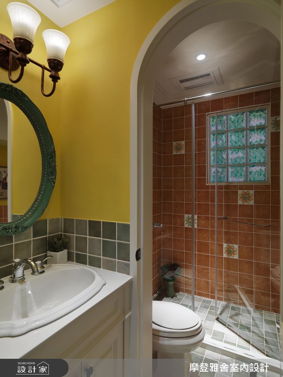 28坪中古屋(5~15年)＿鄉村風浴室案例圖片＿摩登雅舍室內設計＿摩登雅舍_57之13
