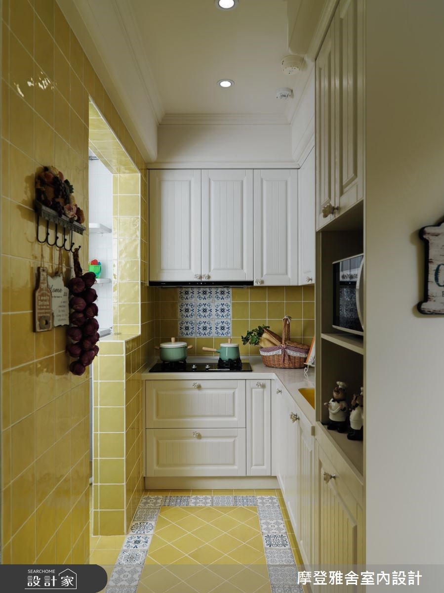 28坪中古屋(5~15年)＿鄉村風廚房案例圖片＿摩登雅舍室內設計＿摩登雅舍_57之14