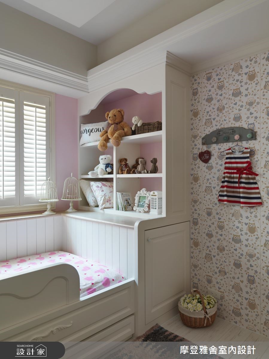 28坪中古屋(5~15年)＿鄉村風臥室案例圖片＿摩登雅舍室內設計＿摩登雅舍_57之20