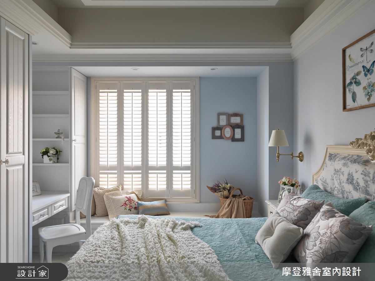 28坪中古屋(5~15年)＿鄉村風臥室案例圖片＿摩登雅舍室內設計＿摩登雅舍_57之16