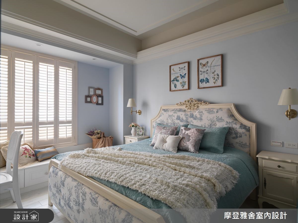 28坪中古屋(5~15年)＿鄉村風臥室案例圖片＿摩登雅舍室內設計＿摩登雅舍_57之17