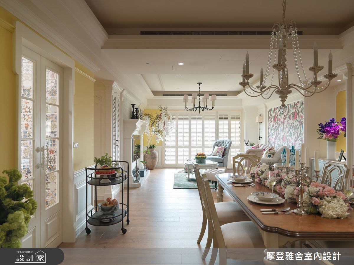 50坪新成屋(5年以下)＿鄉村風餐廳案例圖片＿摩登雅舍室內設計＿摩登雅舍_58之8