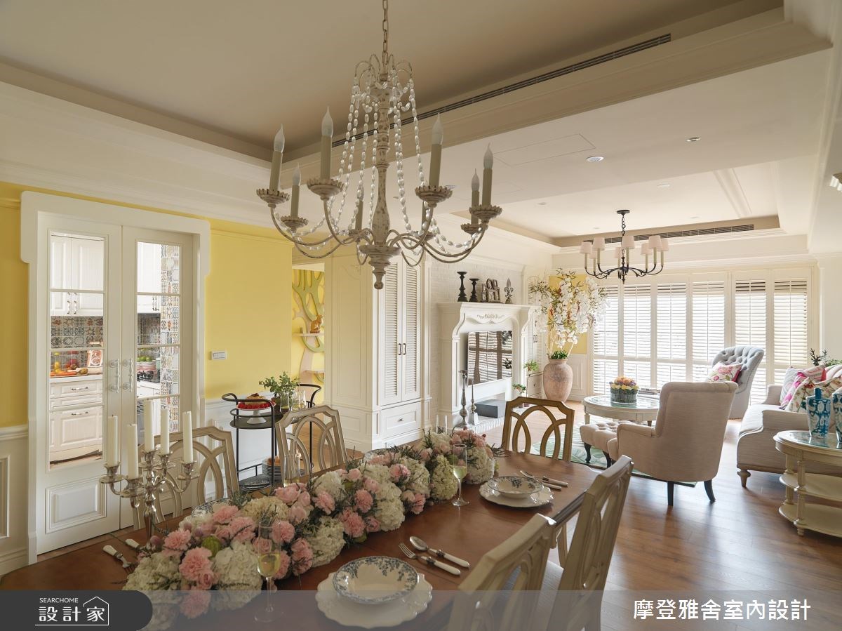 50坪新成屋(5年以下)＿鄉村風餐廳案例圖片＿摩登雅舍室內設計＿摩登雅舍_58之9