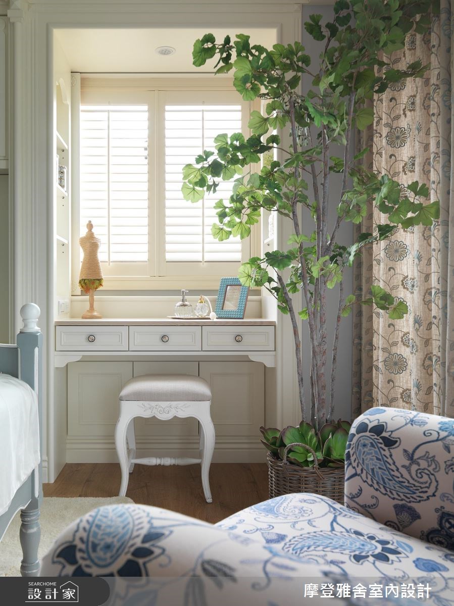 50坪新成屋(5年以下)＿鄉村風臥室案例圖片＿摩登雅舍室內設計＿摩登雅舍_58之25