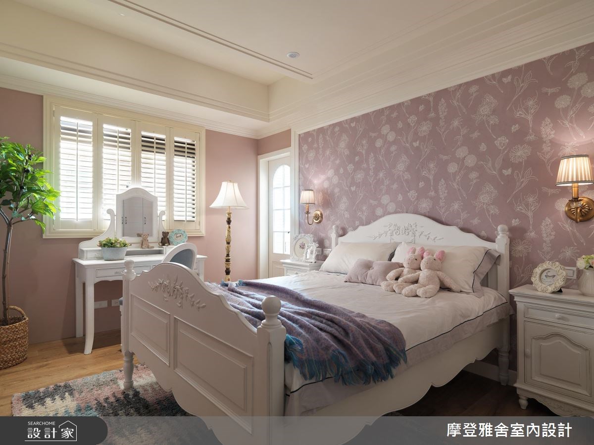 50坪新成屋(5年以下)＿鄉村風臥室案例圖片＿摩登雅舍室內設計＿摩登雅舍_58之26
