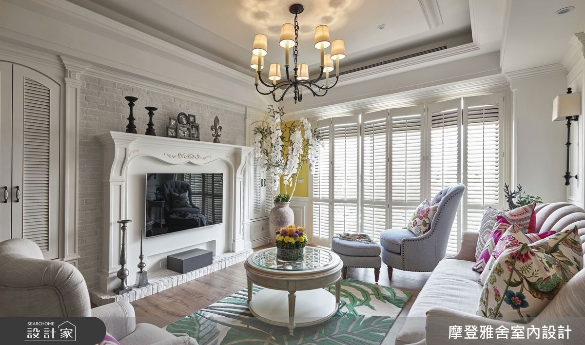 50坪新成屋(5年以下)＿鄉村風案例圖片＿摩登雅舍室內設計＿摩登雅舍_58之35