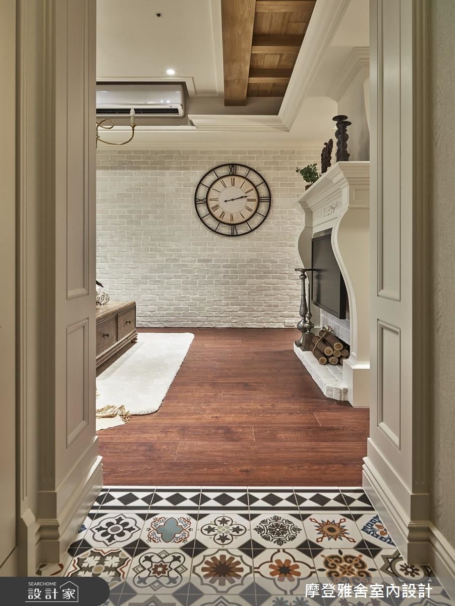 28坪新成屋(5年以下)＿鄉村風玄關案例圖片＿摩登雅舍室內設計＿摩登雅舍_59之4