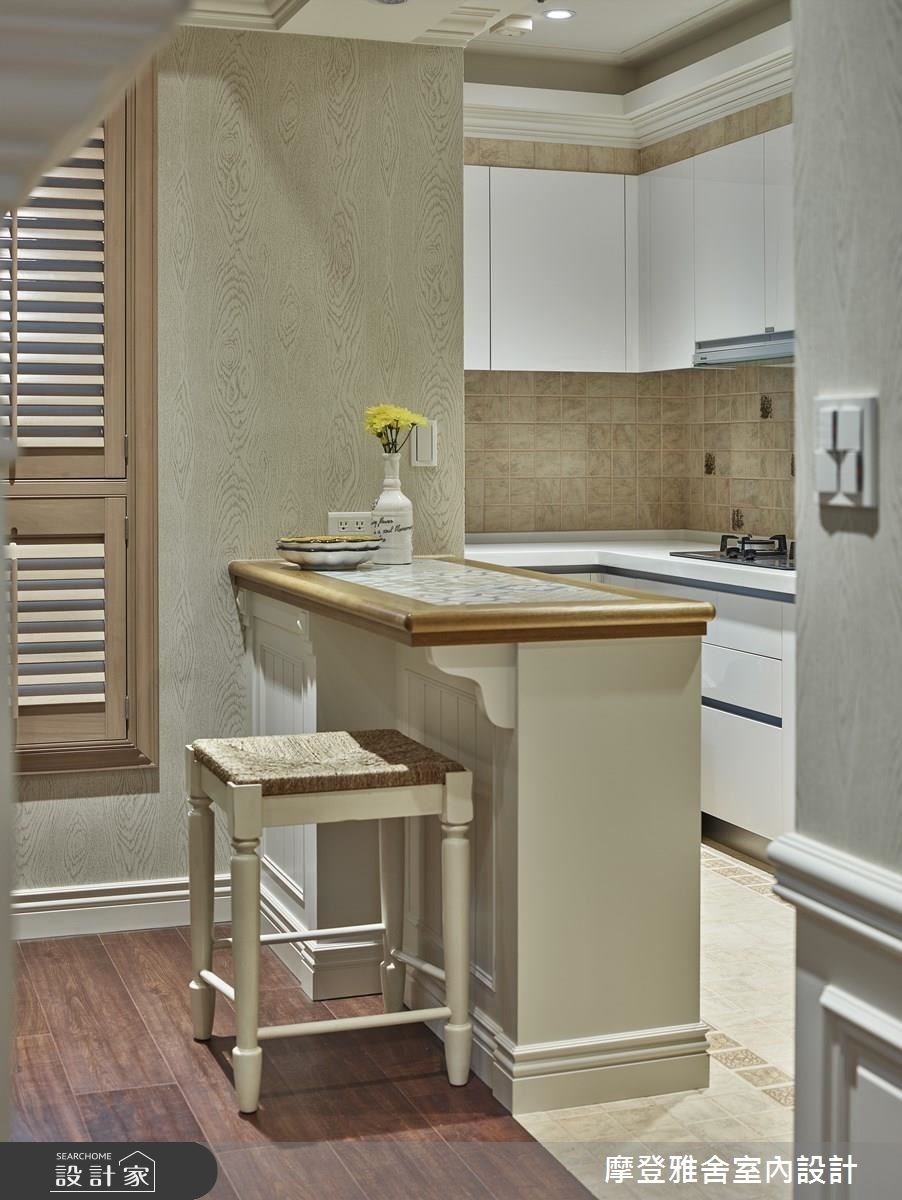 28坪新成屋(5年以下)＿鄉村風吧檯案例圖片＿摩登雅舍室內設計＿摩登雅舍_59之17