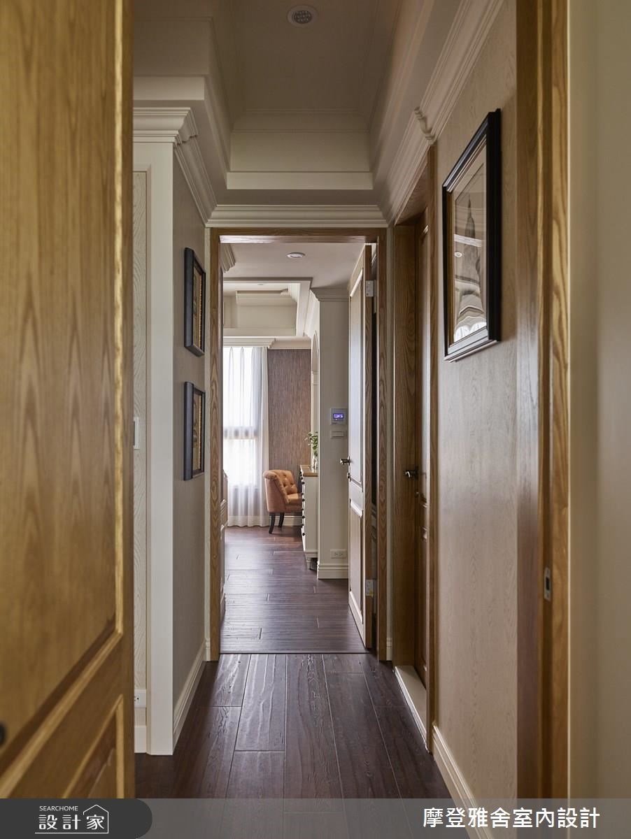28坪新成屋(5年以下)＿鄉村風走廊案例圖片＿摩登雅舍室內設計＿摩登雅舍_59之25