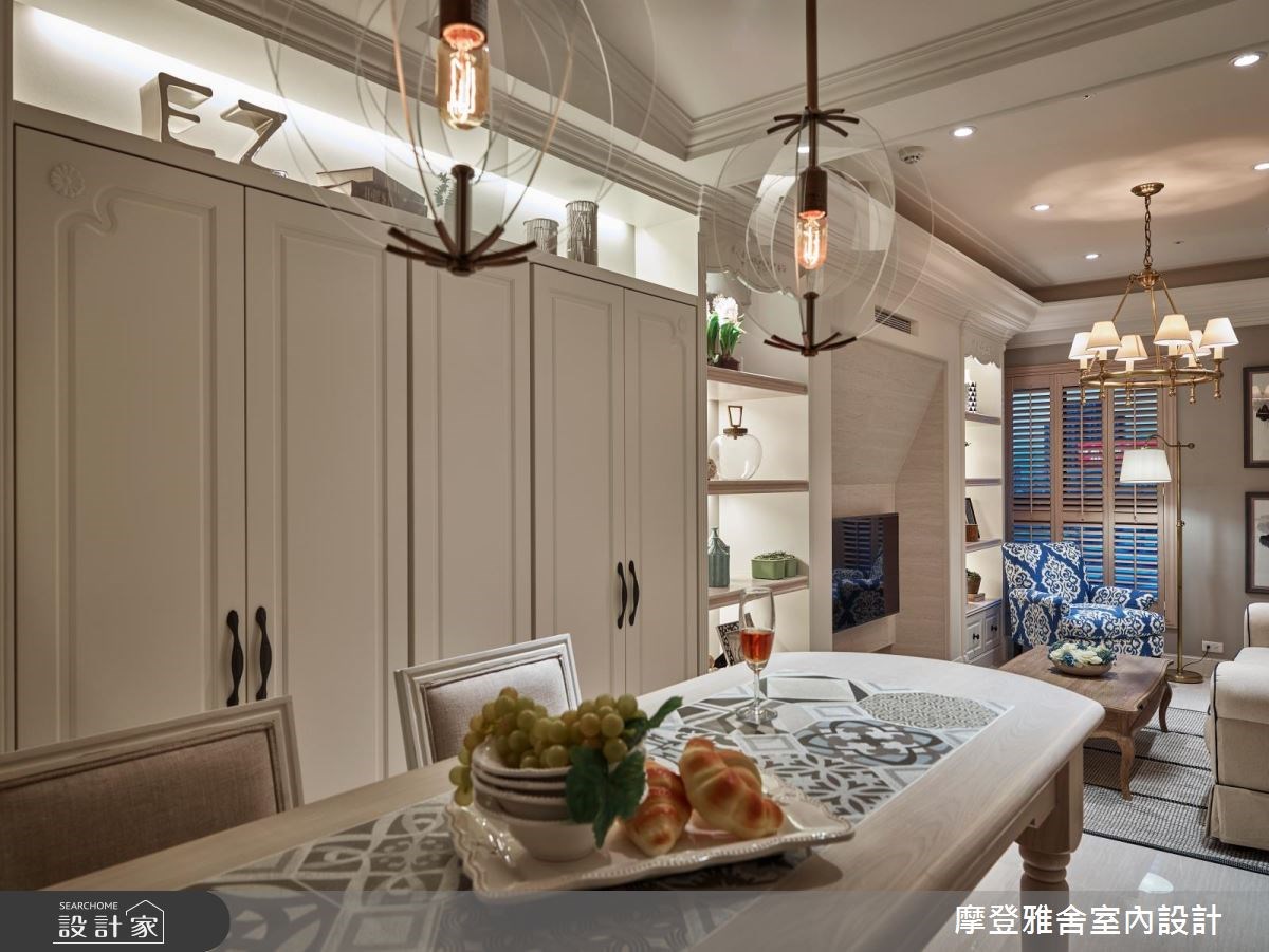 18坪新成屋(5年以下)＿美式風吧檯案例圖片＿摩登雅舍室內設計＿摩登雅舍_60之5