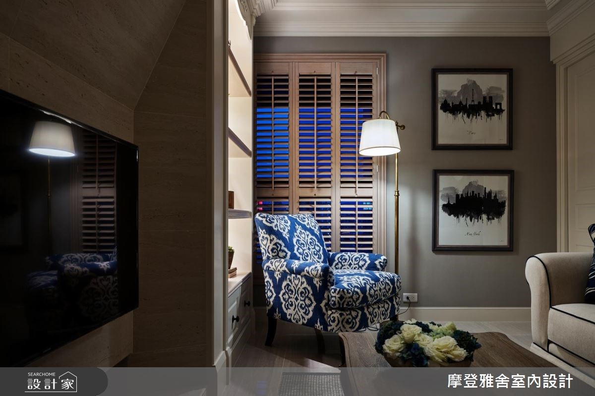 18坪新成屋(5年以下)＿美式風客廳案例圖片＿摩登雅舍室內設計＿摩登雅舍_60之13