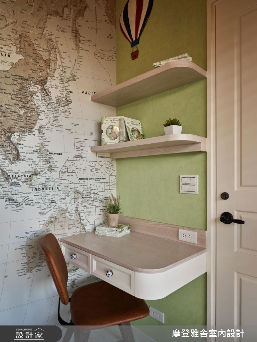 18坪新成屋(5年以下)＿美式風臥室案例圖片＿摩登雅舍室內設計＿摩登雅舍_60之17