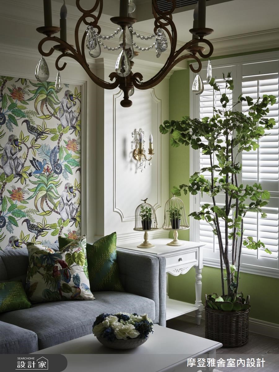 35坪新成屋(5年以下)＿鄉村風客廳案例圖片＿摩登雅舍室內設計＿摩登雅舍_61之3