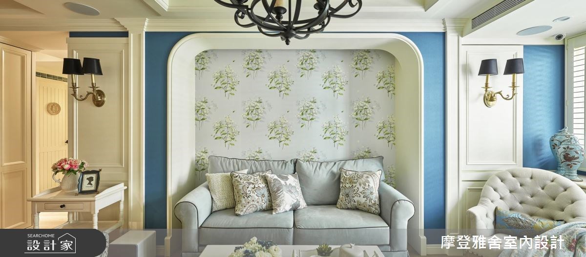 38坪老屋(16~30年)＿鄉村風客廳案例圖片＿摩登雅舍室內設計＿摩登雅舍_62之4