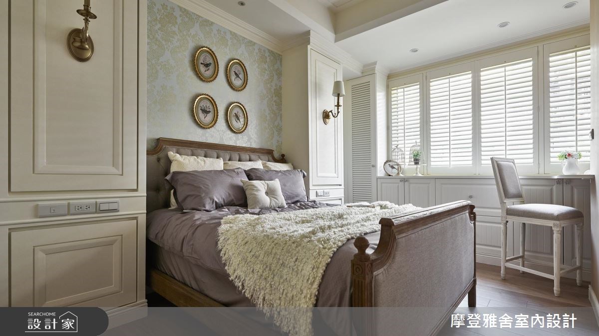 38坪老屋(16~30年)＿鄉村風臥室案例圖片＿摩登雅舍室內設計＿摩登雅舍_62之12