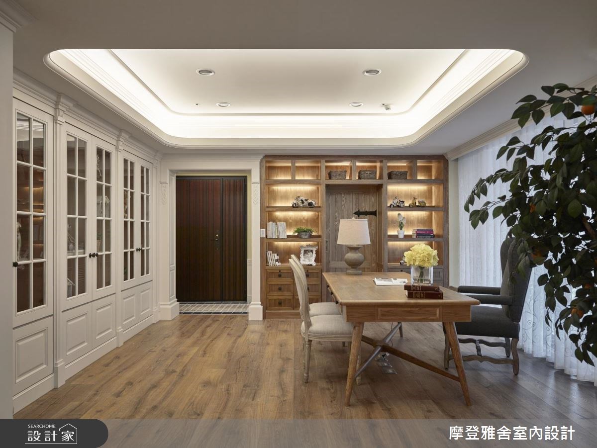 60坪新成屋(5年以下)＿鄉村風餐廳案例圖片＿摩登雅舍室內設計＿摩登雅舍_64 蜜月的典藏南法鄉村親子宅之3