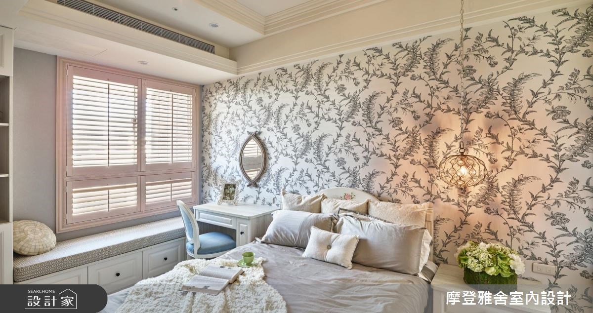 75坪新成屋(5年以下)＿新古典臥室案例圖片＿摩登雅舍室內設計＿摩登雅舍_65 女神屋主圓夢了 收藏多款高級燈具的新古典度假宅之14